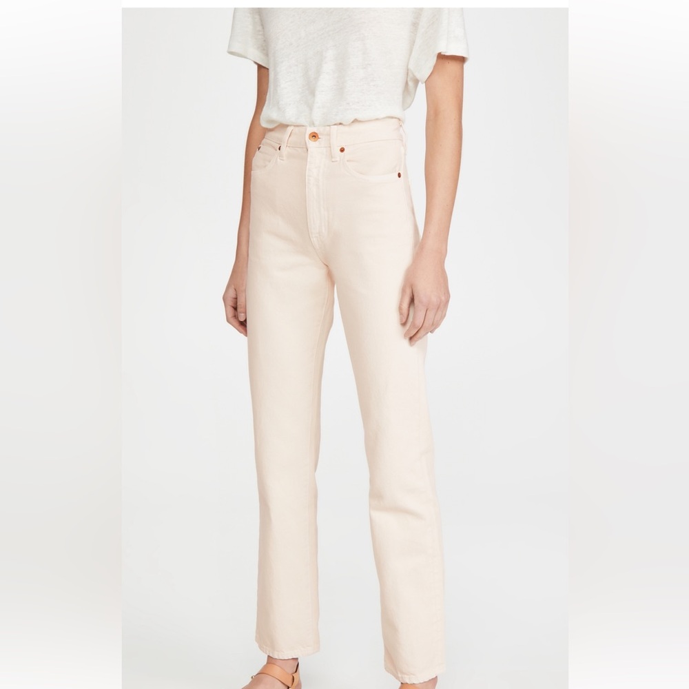 SLVRLAKE London Jeans - Ivory